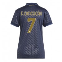 Camiseta Juventus Francisco Conceicao #7 Tercera Equipación Replica 2024-25 para mujer mangas cortas